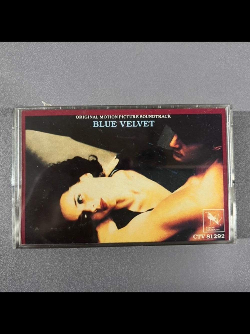 Blue Velvet Unopened Vintage Soundtrack Cassette